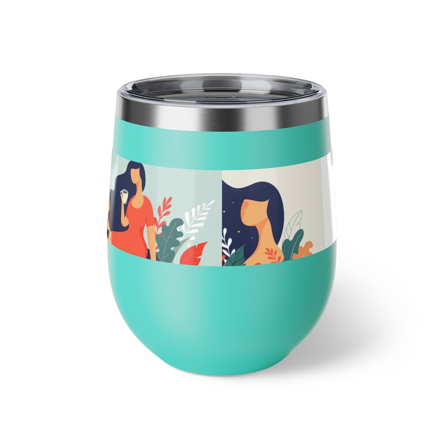 Relaxation Mood Copper Vacuum Insulated Cup, 12oz