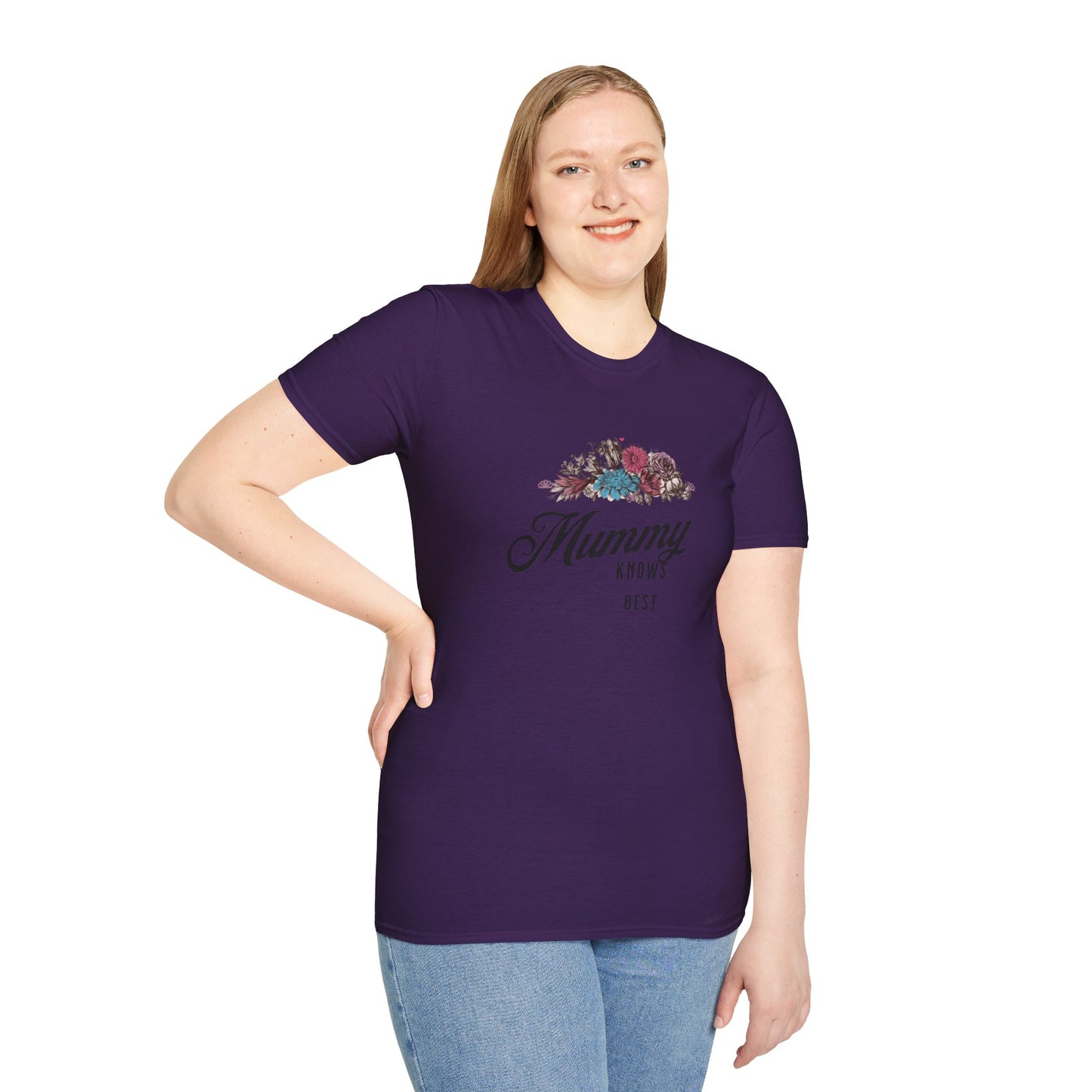 Mummy Knows Best Unisex Softstyle T-Shirt