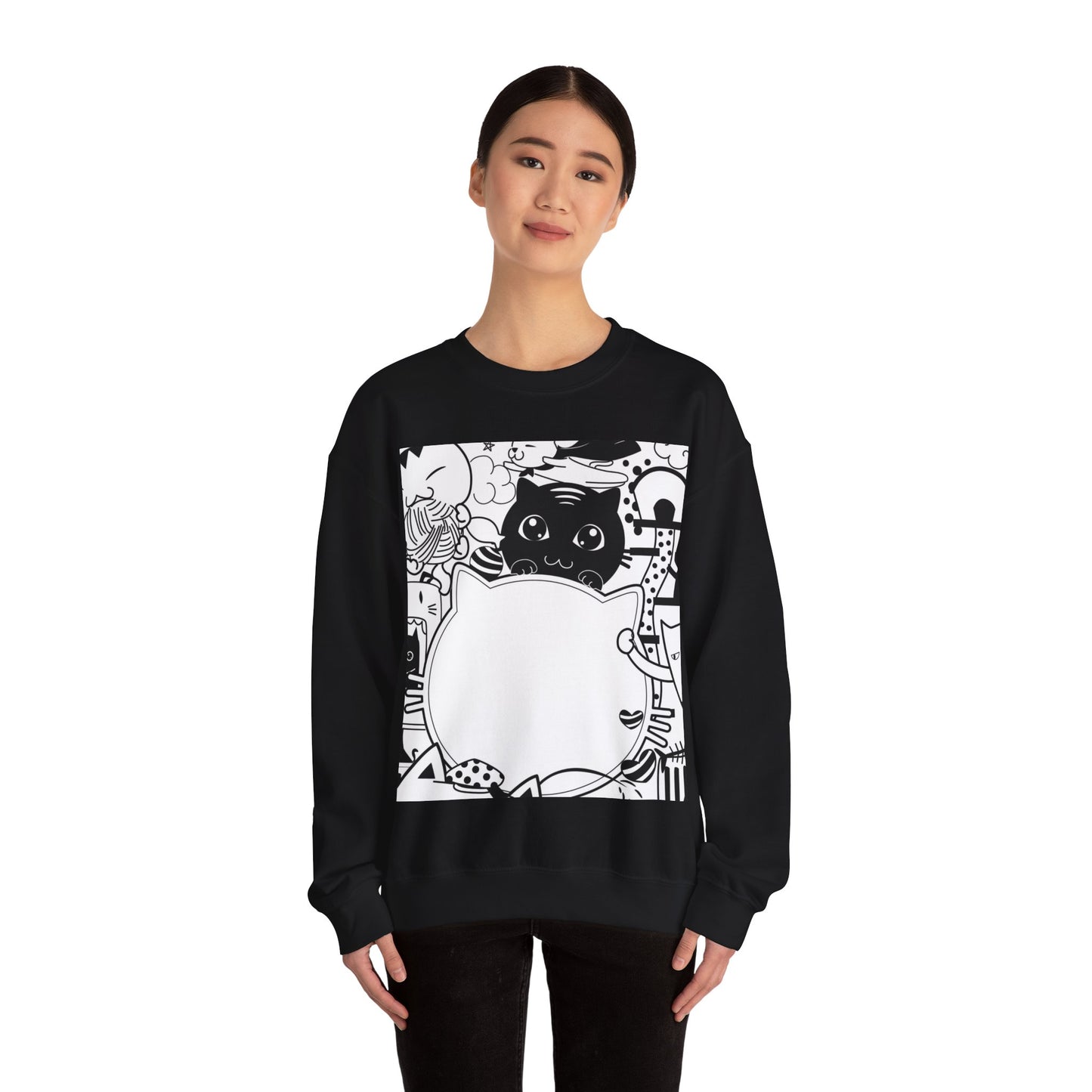 Cat Lover Unisex Heavy Blend™ Crewneck Sweatshirt