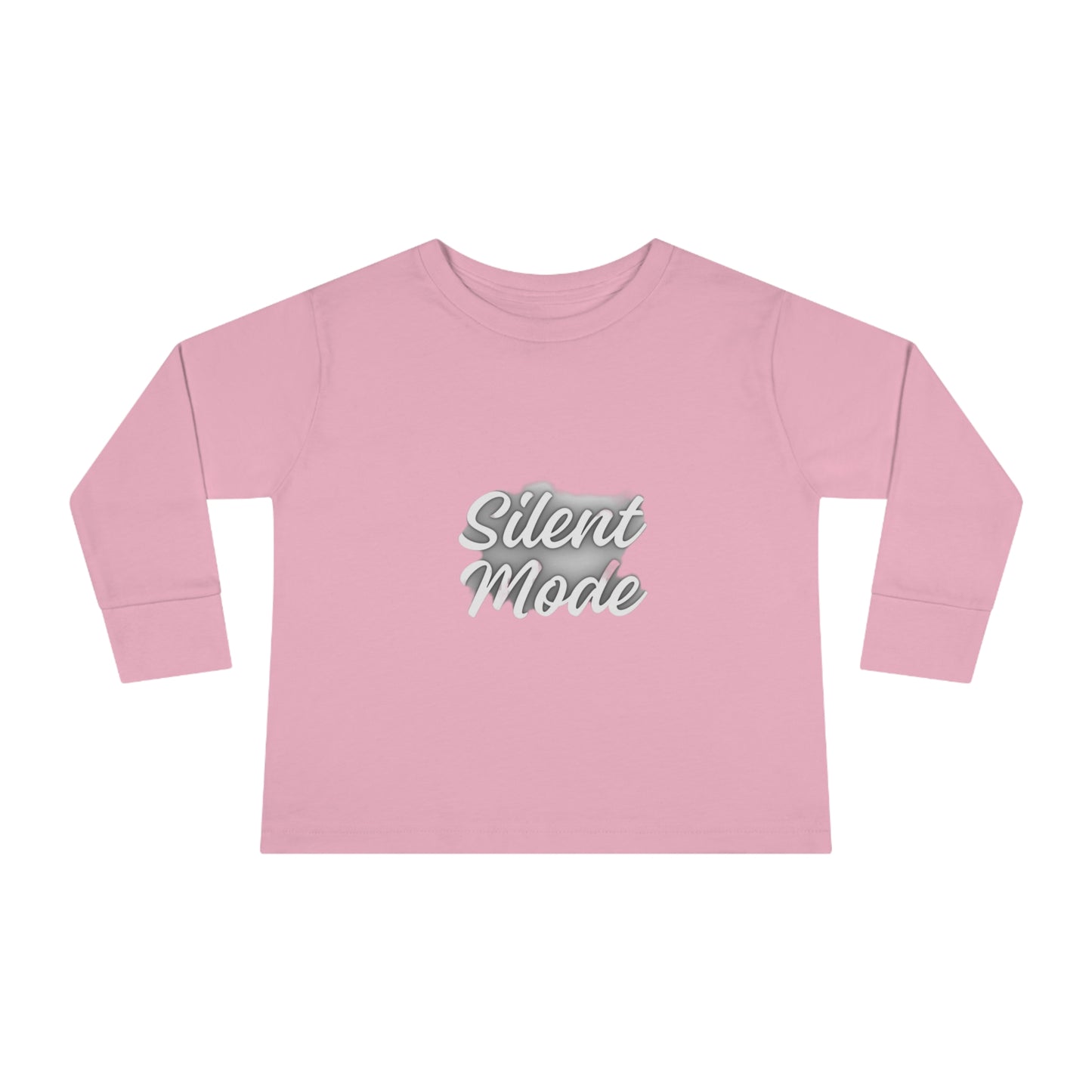 Silent Mode Toddler Long Sleeve Tee