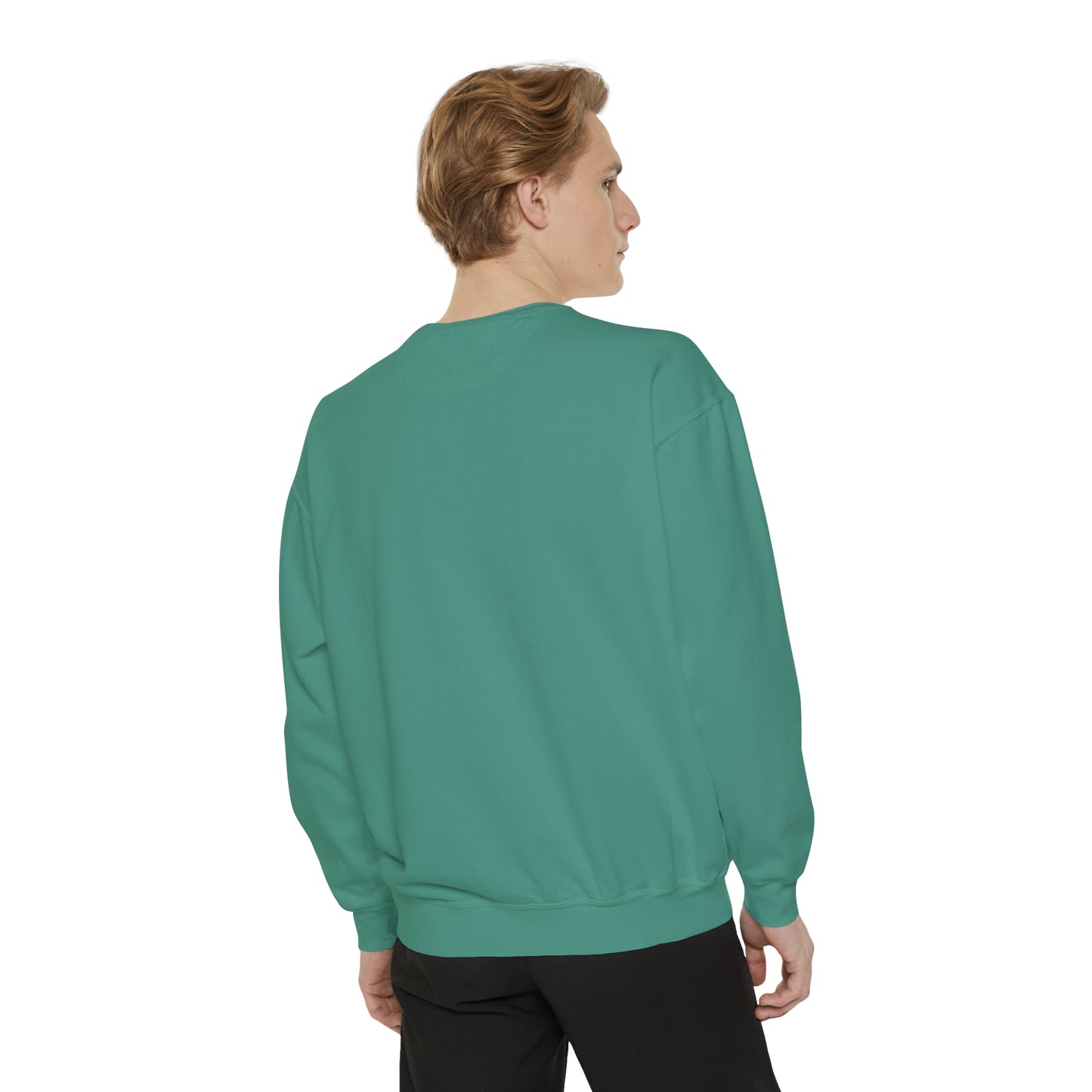 Octopus playing drums Unisex Garment-Dyed Sweatshirt