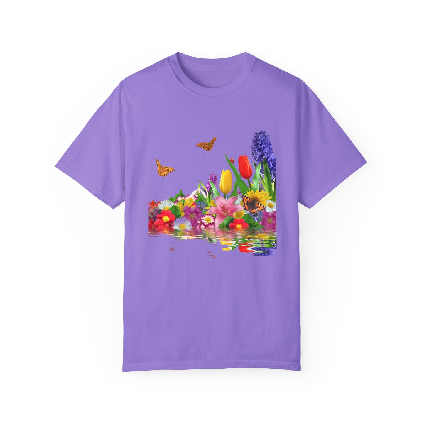 Eden's Bloom Unisex Garment-Dyed T-shirt