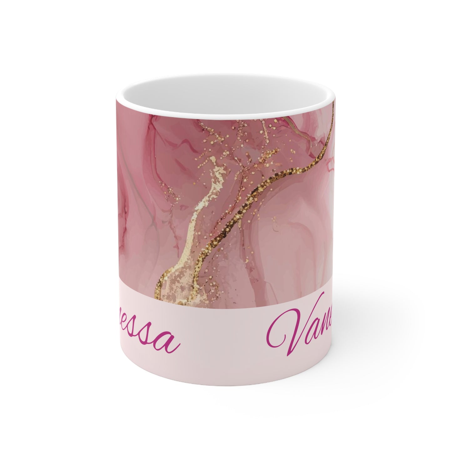 Pink Customised Mug