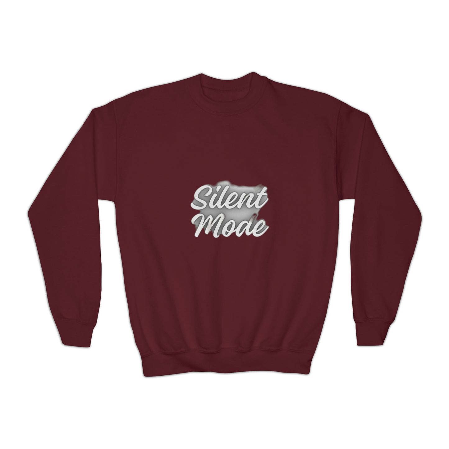 Silent Mode Youth Crewneck Sweatshirt