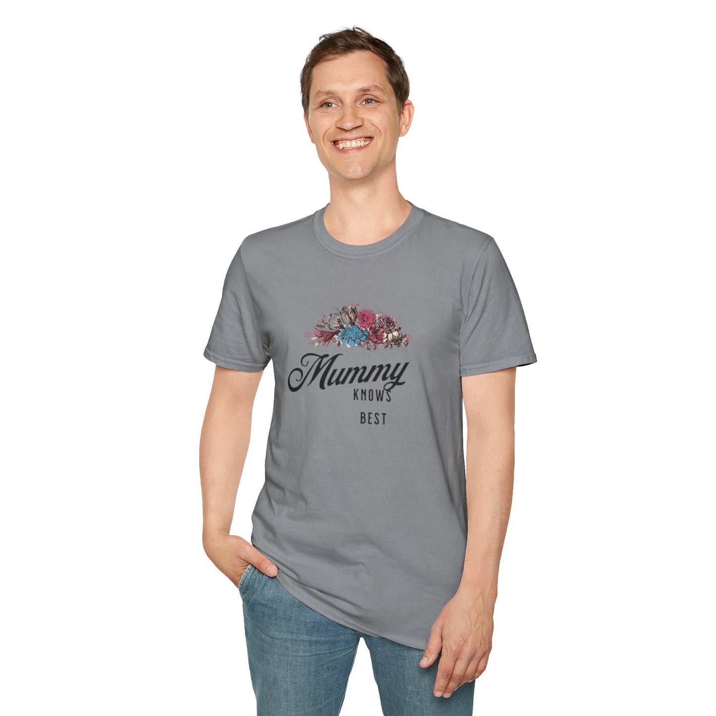 Mummy Knows Best Unisex Softstyle T-Shirt