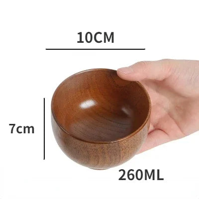 Japanese Wooden Bowls |Jujube Wood