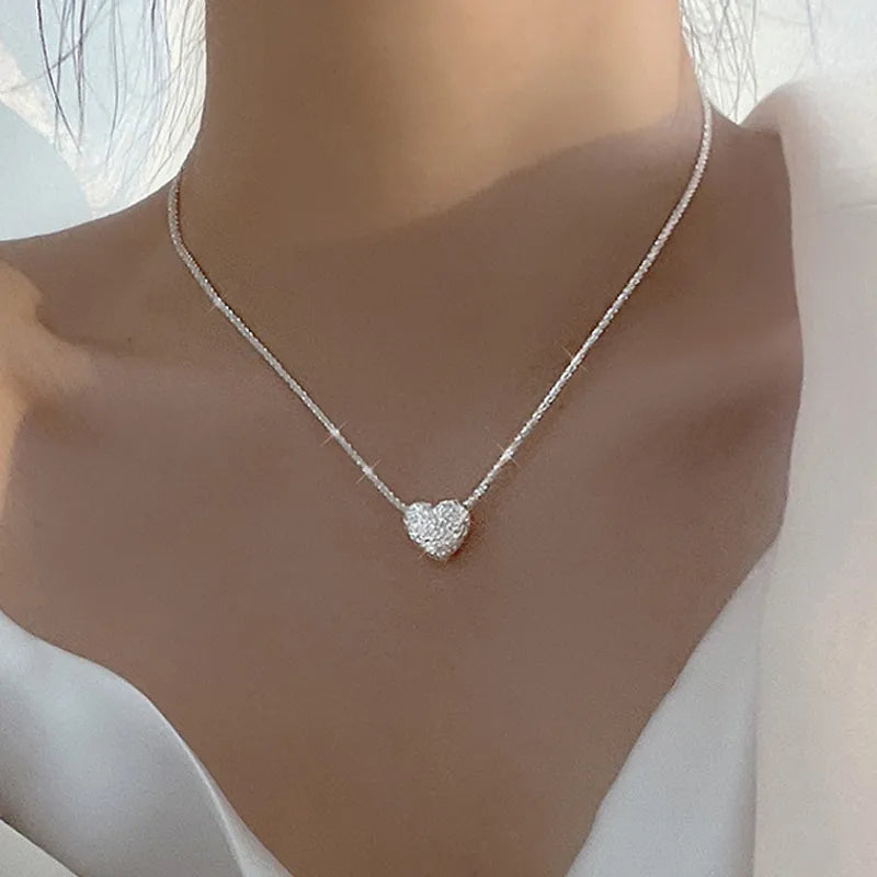 Sterling Silver Love Necklace