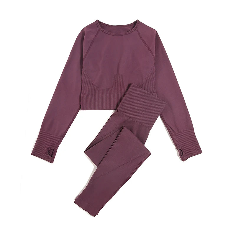 WAREBALL 2/3/4pcs Seamless Yoga Set