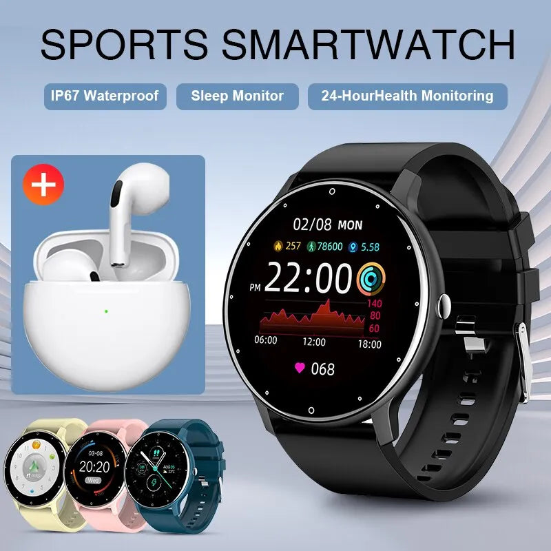 LIGE 2024 New Men Smart Watch