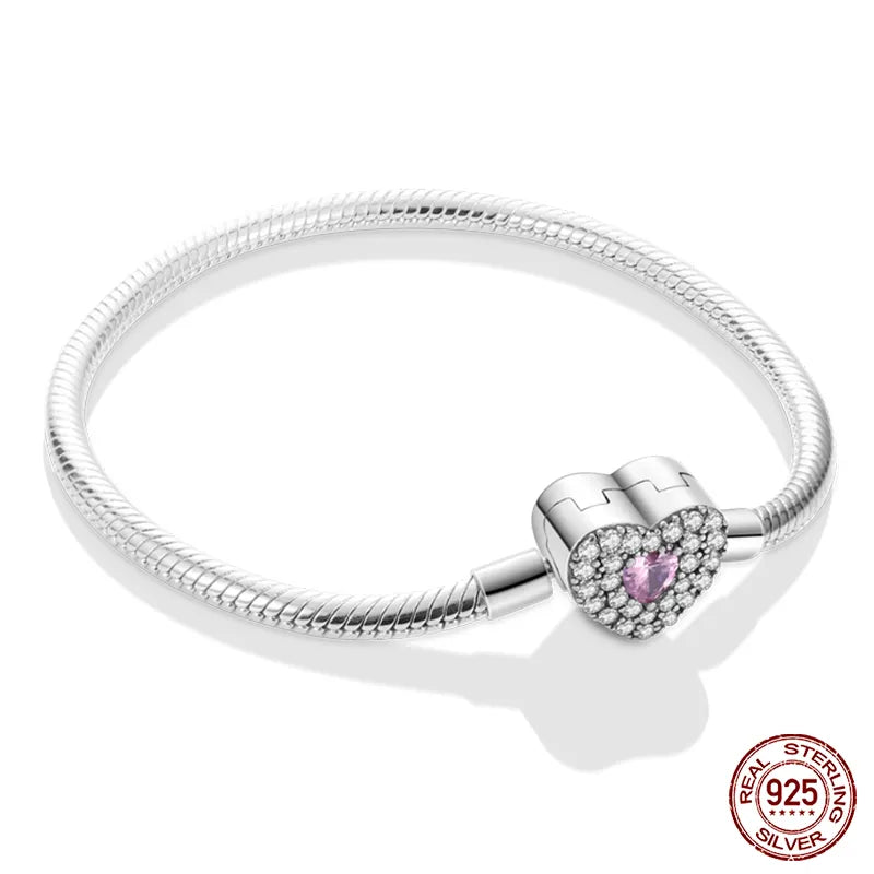 Star Moon Silver Bracelet