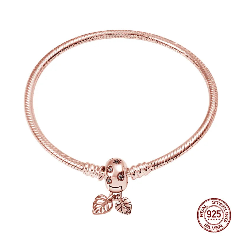 Star Moon Silver Bracelet