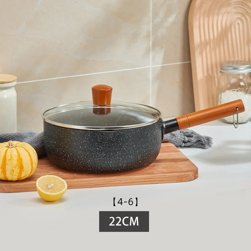 GIANXI Multifunctional Snow Pot Non-Stick Pan