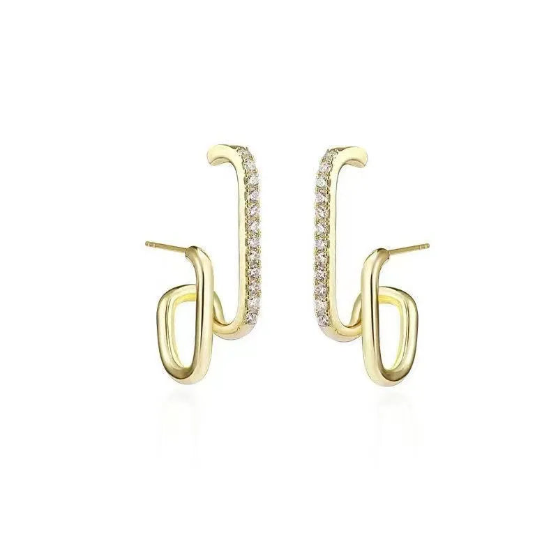 Crystal Stud Earrings