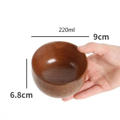 Japanese Wooden Bowls |Jujube Wood