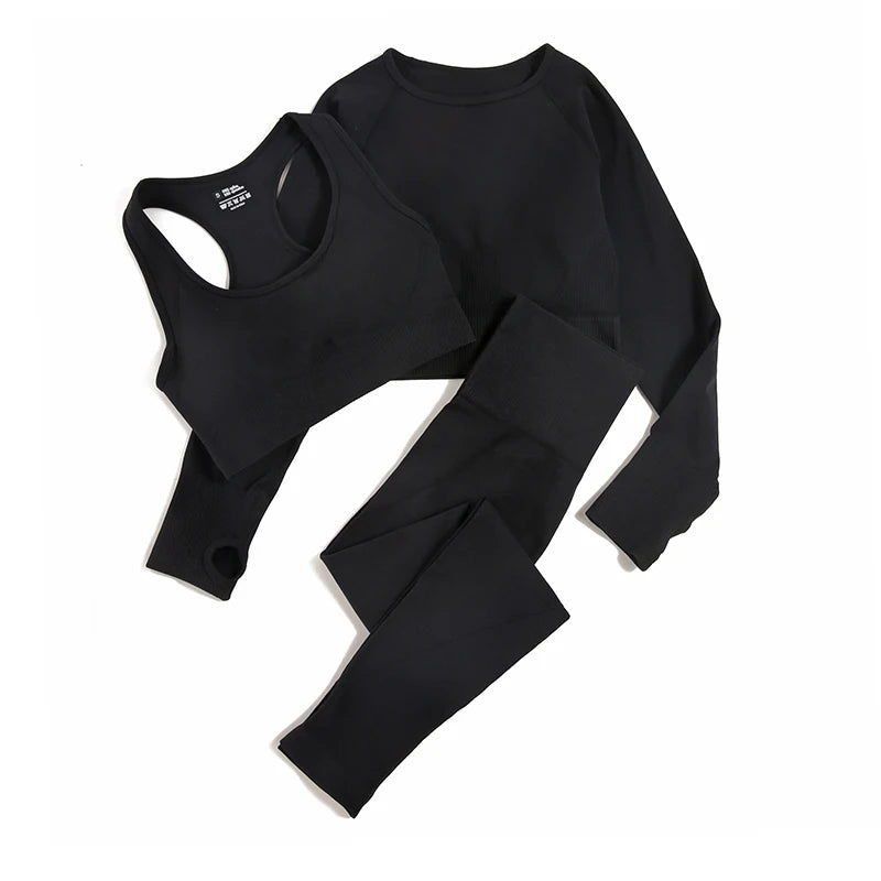 WAREBALL 2/3/4pcs Seamless Yoga Set