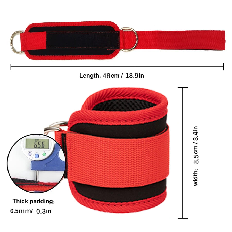 Adjustable Fitness Ankle Straps