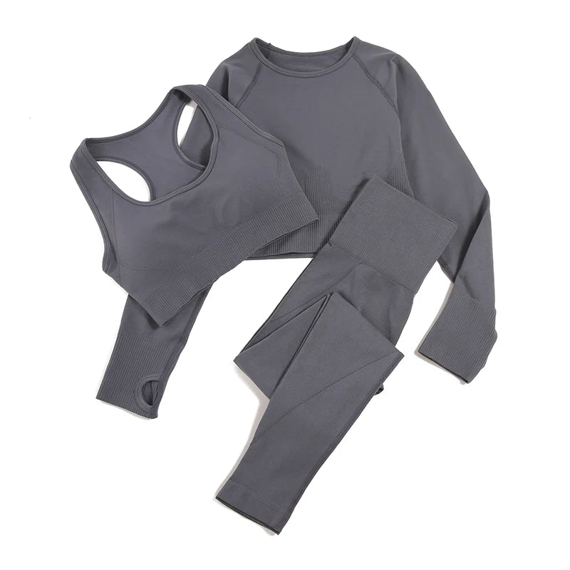 WAREBALL 2/3/4pcs Seamless Yoga Set