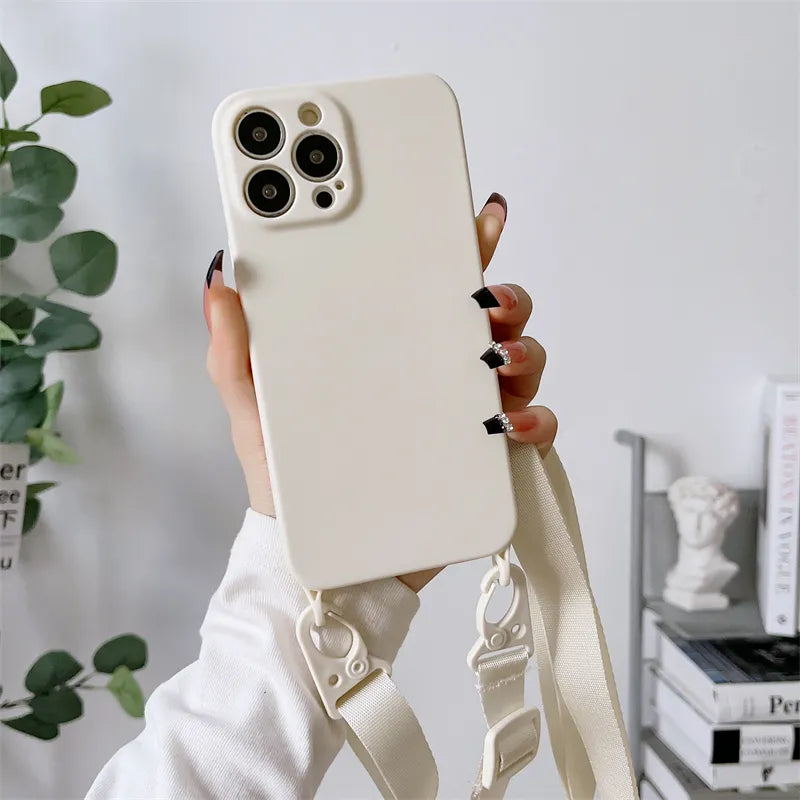 Crossbody Necklace Strap Phone Case