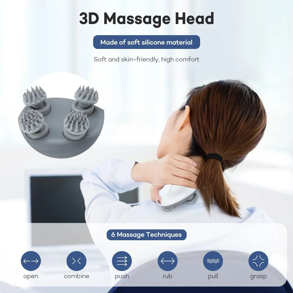 Electric Head Scalp Massager for Hair Growth