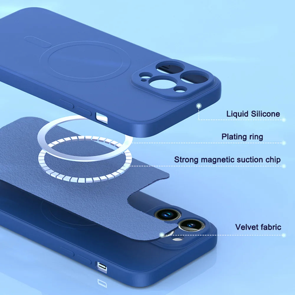 Magnetic Wireless Case For iPhone