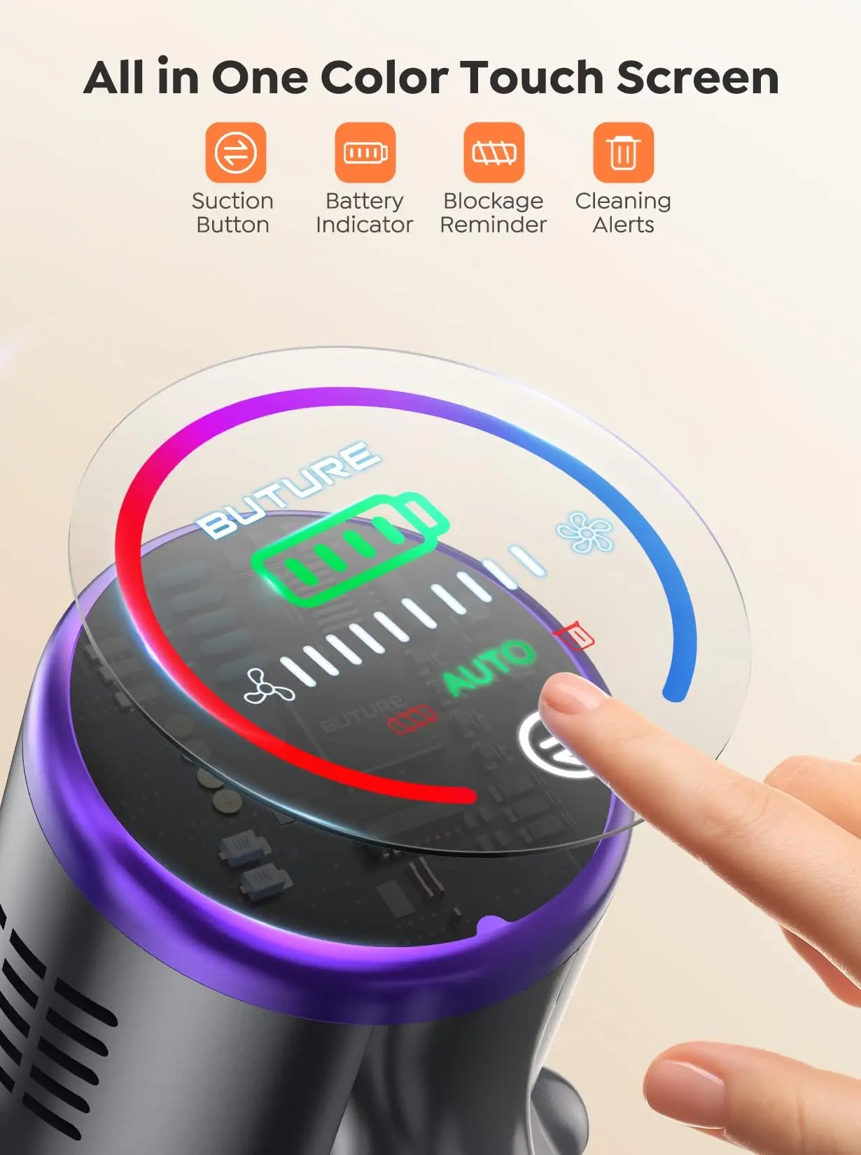 Handheld Cordless Wireless Vacuum Cleaner