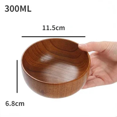 Japanese Wooden Bowls |Jujube Wood