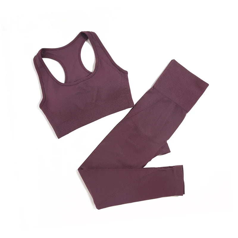 WAREBALL 2/3/4pcs Seamless Yoga Set