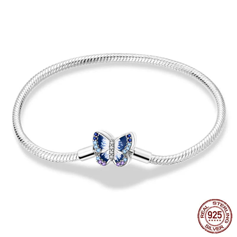 Star Moon Silver Bracelet