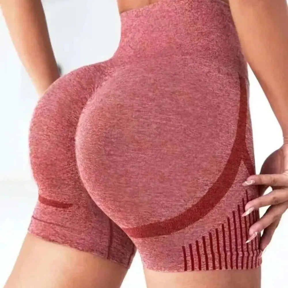 Women Yoga High Waist Shorts