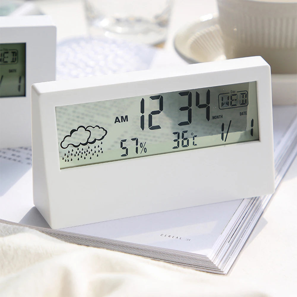 Thermo-Hygrometer Clock
