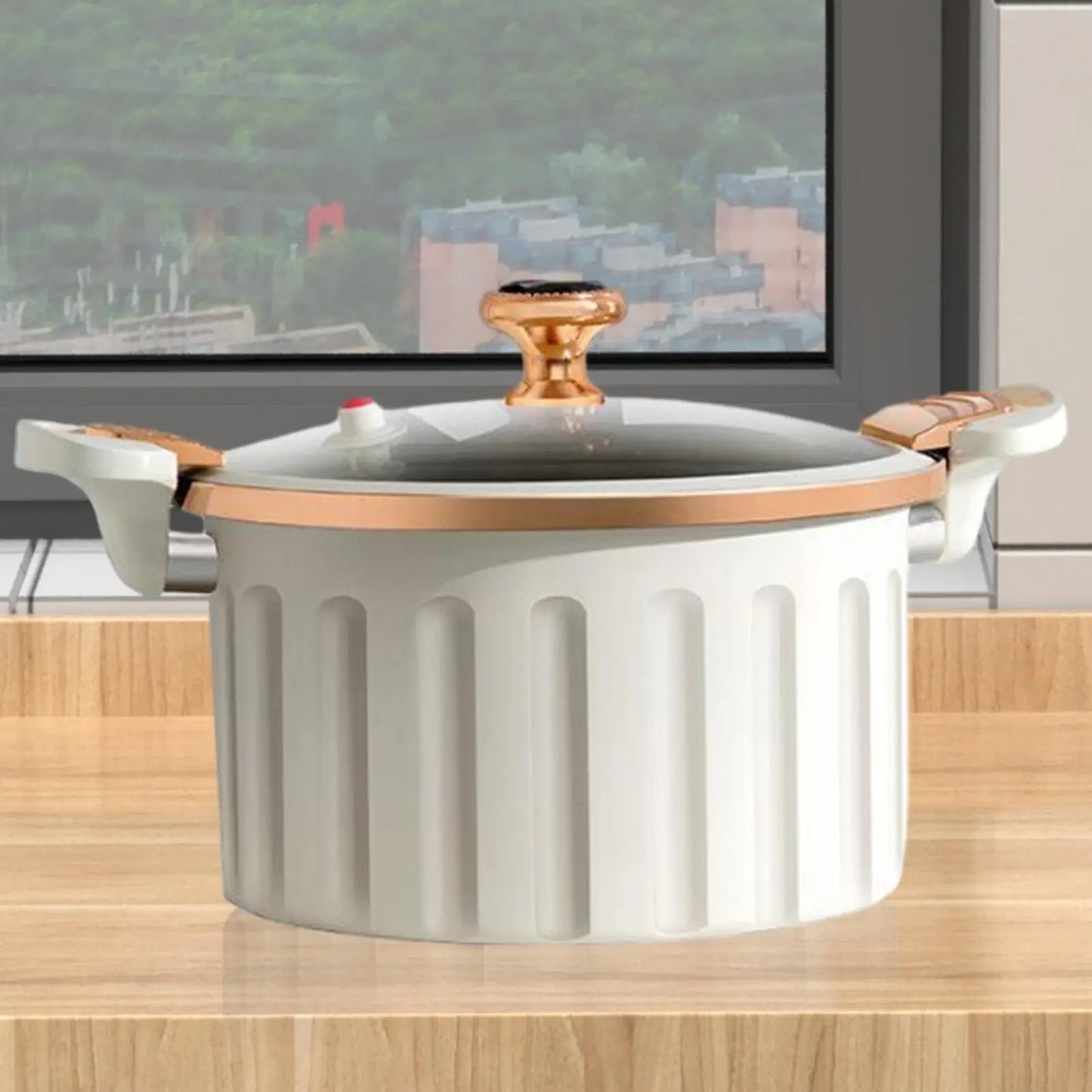 Stovetop Cooking Pot 8L Heat Resistant
