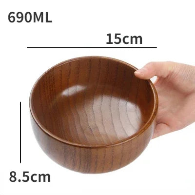 Japanese Wooden Bowls |Jujube Wood