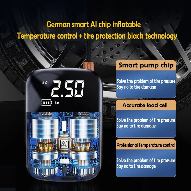 Wireless Car Air Pump Compressor