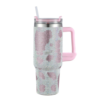 40oZ Stainless Steel Diamond Insulated Cup