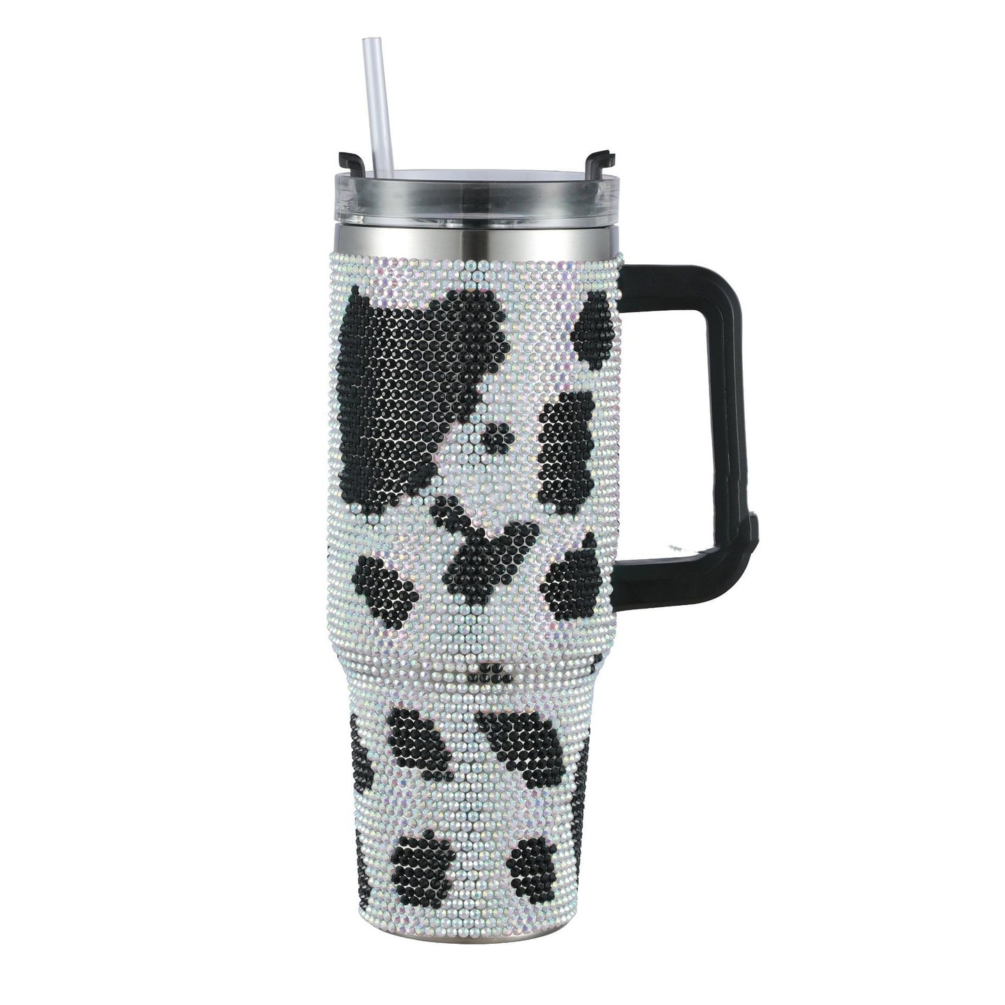 40oZ Stainless Steel Diamond Insulated Cup