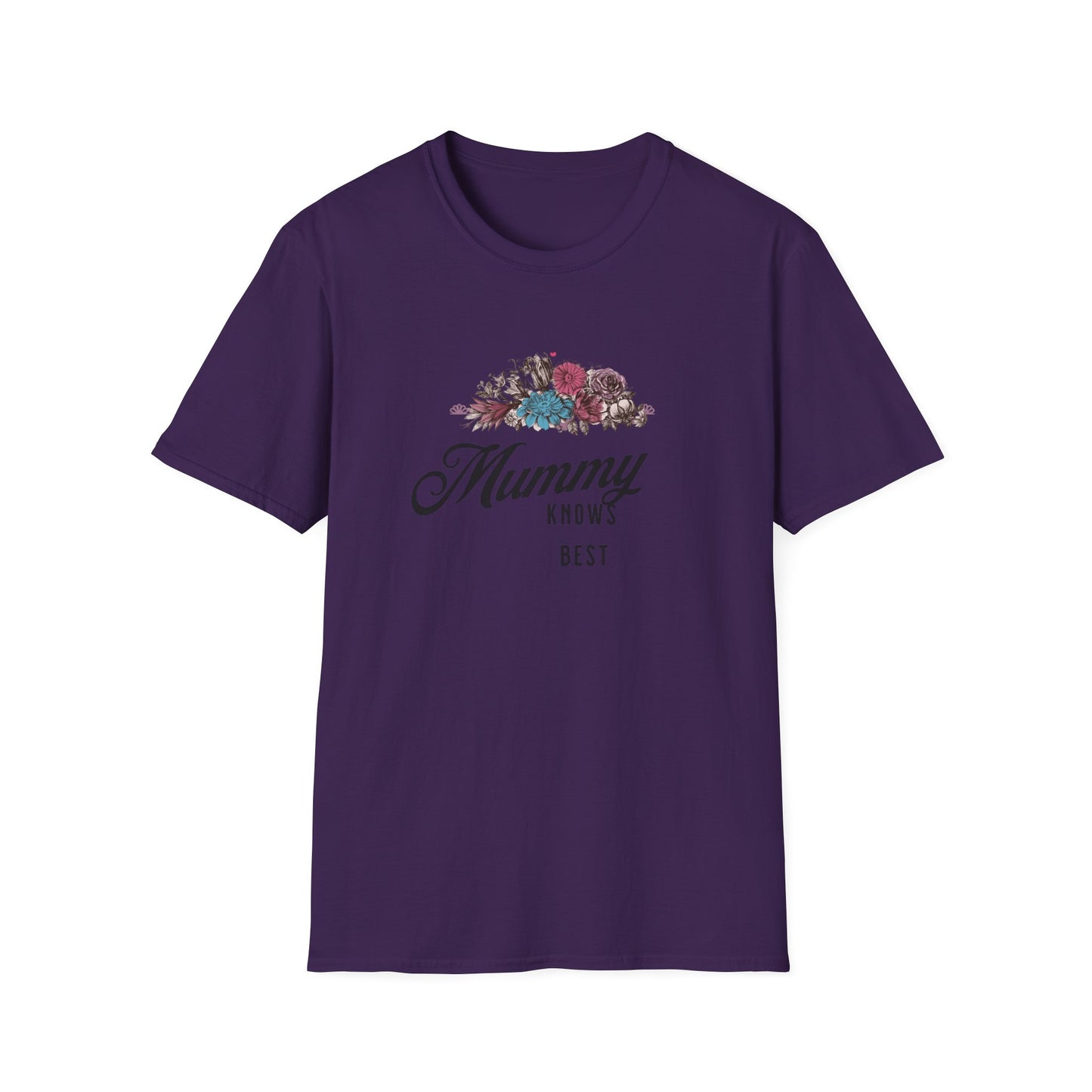 Mummy Knows Best Unisex Softstyle T-Shirt