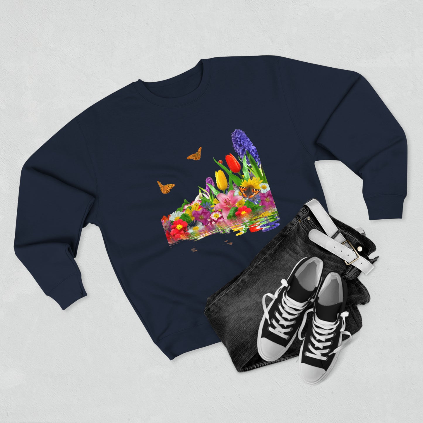 Eden's Bloom Unisex Crewneck Sweatshirt