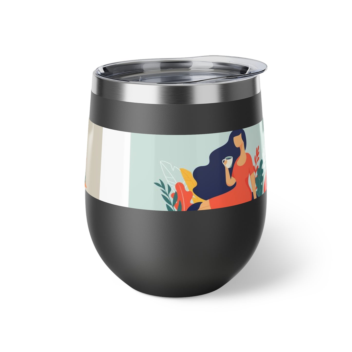 Relaxation Mood Copper Vacuum Insulated Cup, 12oz