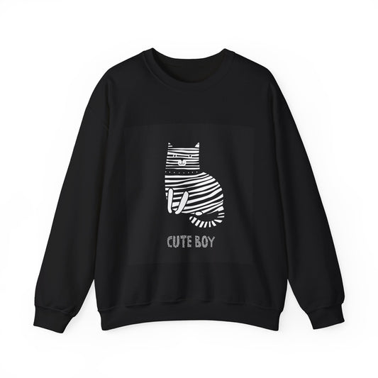 Cute Boy Unisex Heavy Blend™ Crewneck Sweatshirt
