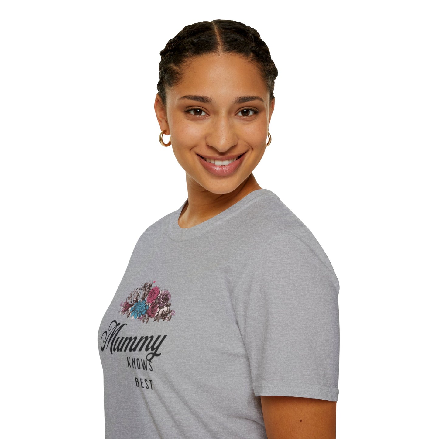 Mummy Knows Best Unisex Softstyle T-Shirt