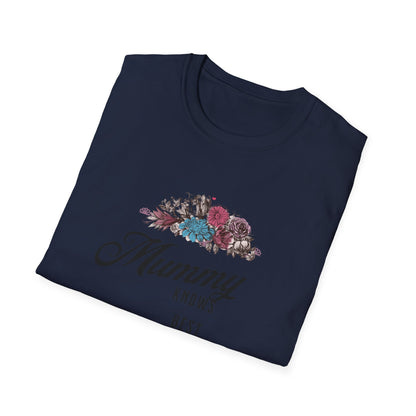 Mummy Knows Best Unisex Softstyle T-Shirt