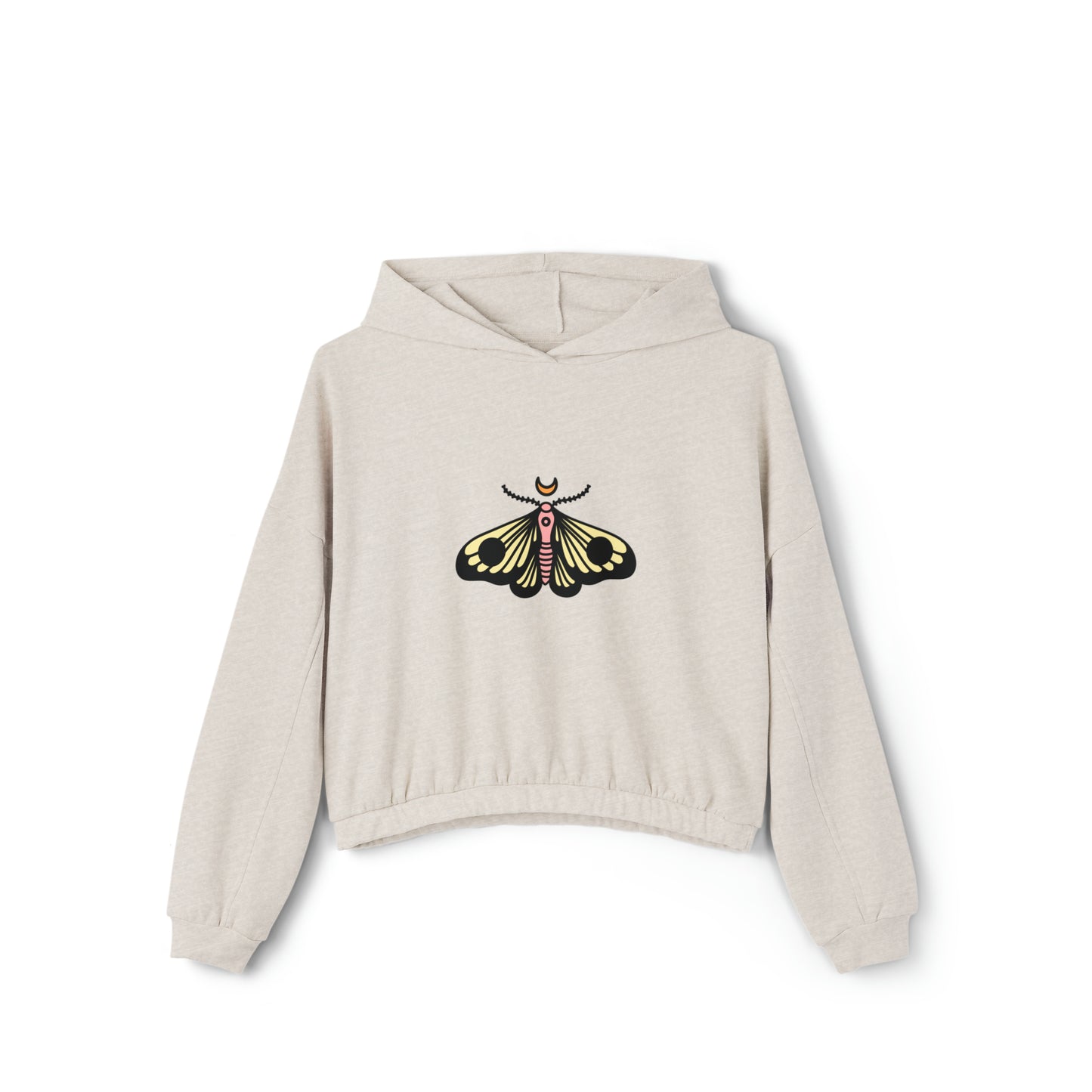 Butterfly Women's Cinched Bottom Hoodie