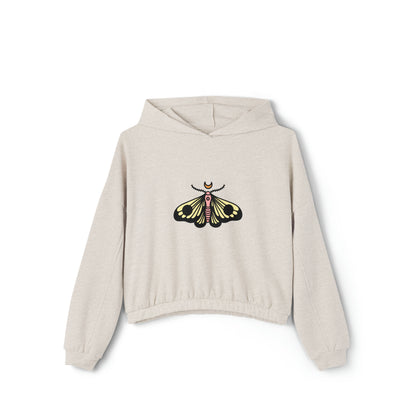 Butterfly Women's Cinched Bottom Hoodie