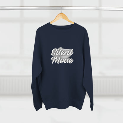Silent Mode Unisex Crewneck Sweatshirt