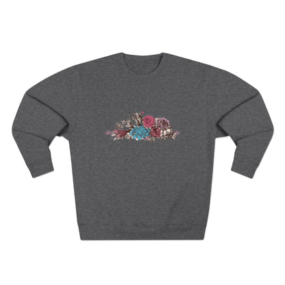 Floral Bliss Unisex Crewneck Sweatshirt