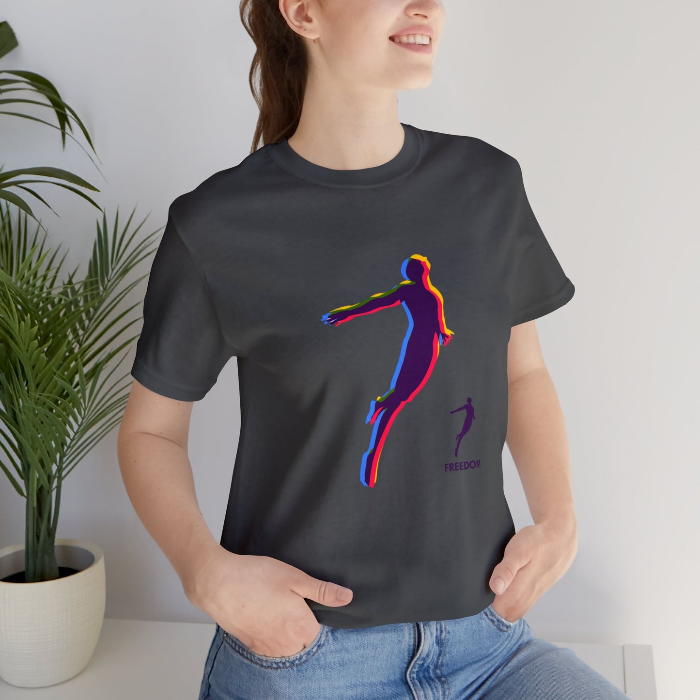Freedom Unisex Jersey Short Sleeve Tee