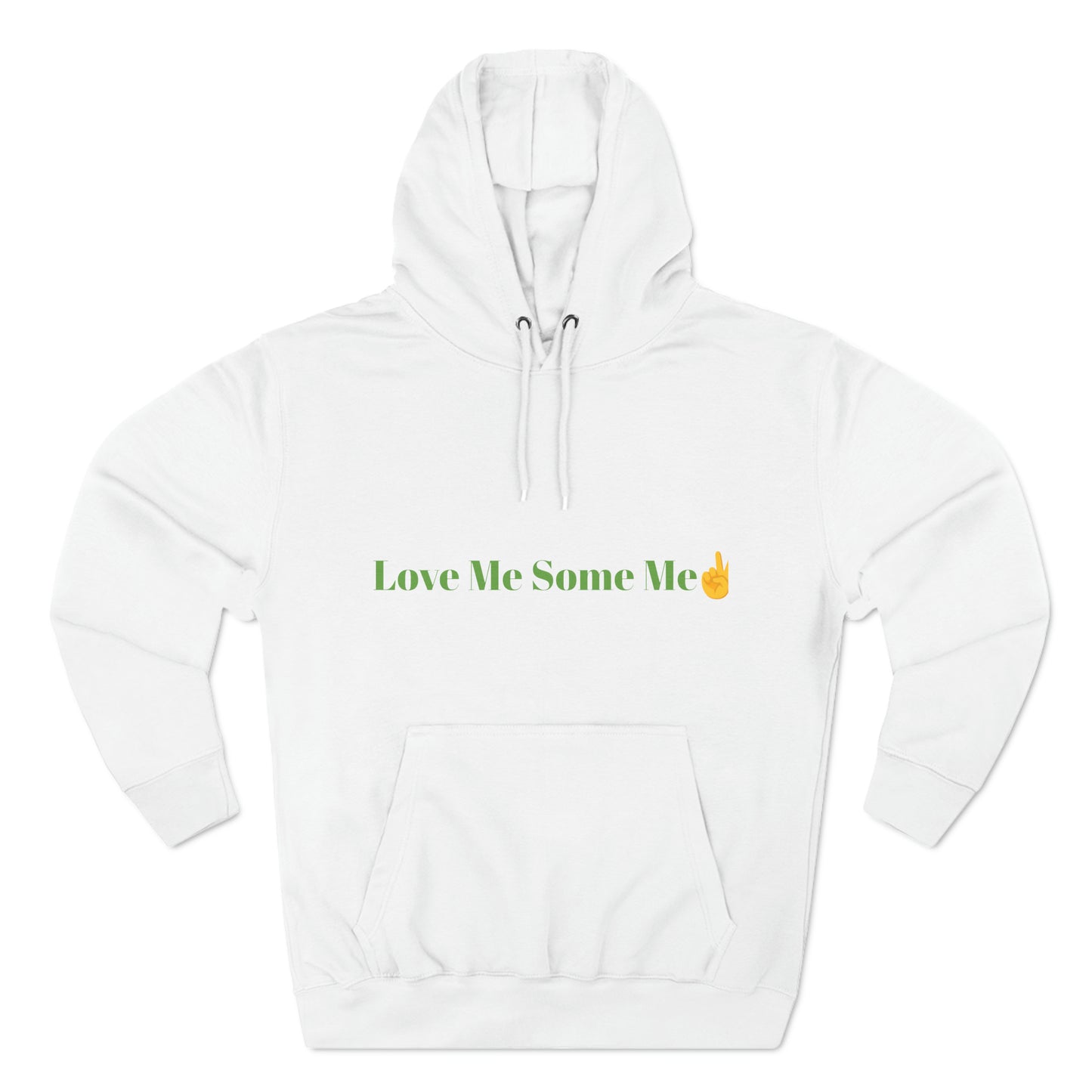 Three-Panel Fleece Hoodie