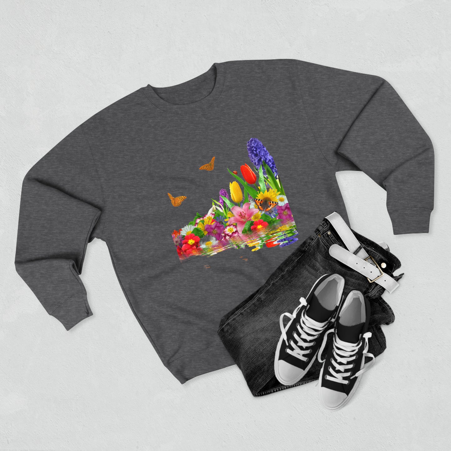 Eden's Bloom Unisex Crewneck Sweatshirt