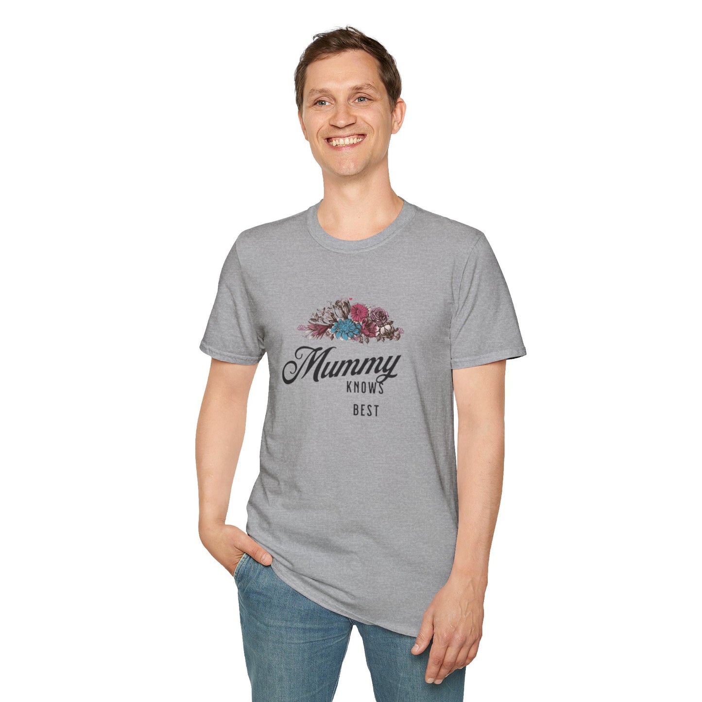Mummy Knows Best Unisex Softstyle T-Shirt