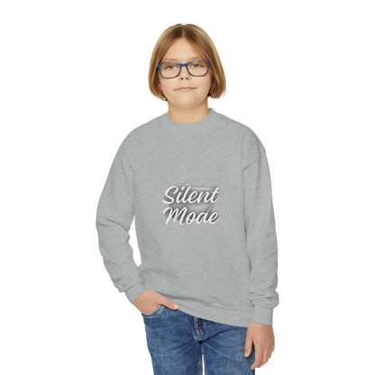 Silent Mode Youth Crewneck Sweatshirt